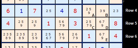 25 x 25 Large Sudoku Solving Hints